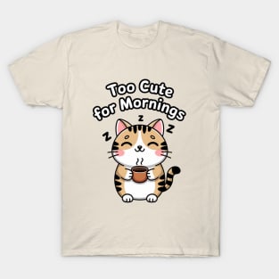Chubby Cat Coffee T-Shirt